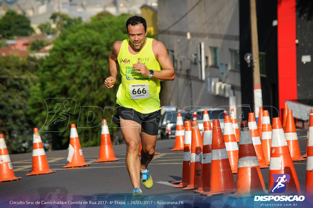 Circuito Sesc de Caminhada e Corrida de Rua - Etapa Apucarana