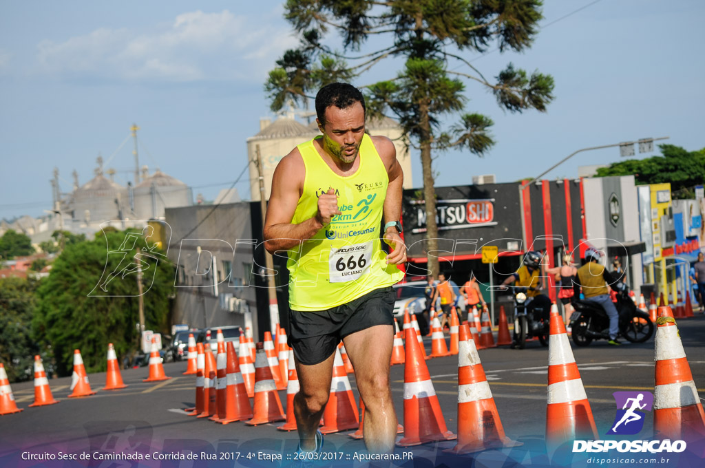 Circuito Sesc de Caminhada e Corrida de Rua - Etapa Apucarana