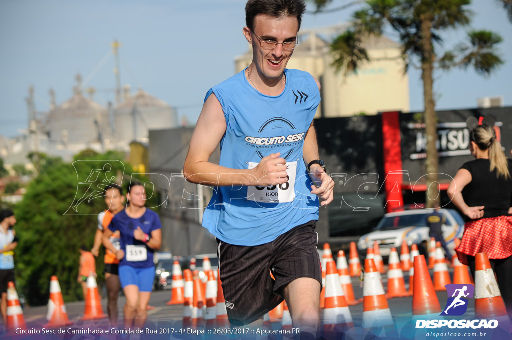 Circuito Sesc de Caminhada e Corrida de Rua - Etapa Apucarana