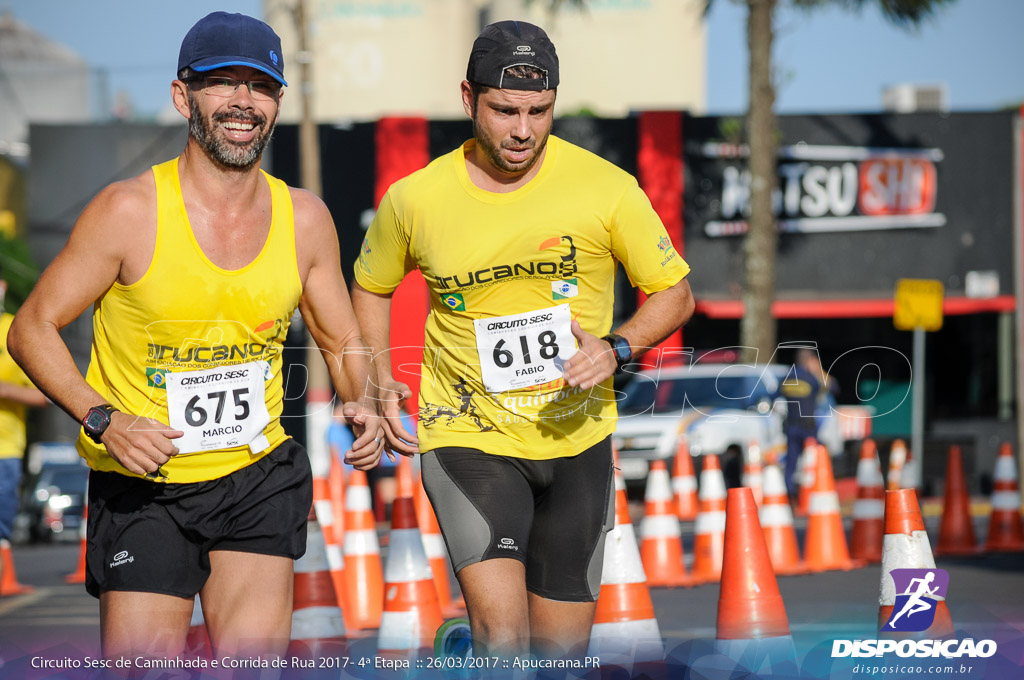 Circuito Sesc de Caminhada e Corrida de Rua - Etapa Apucarana