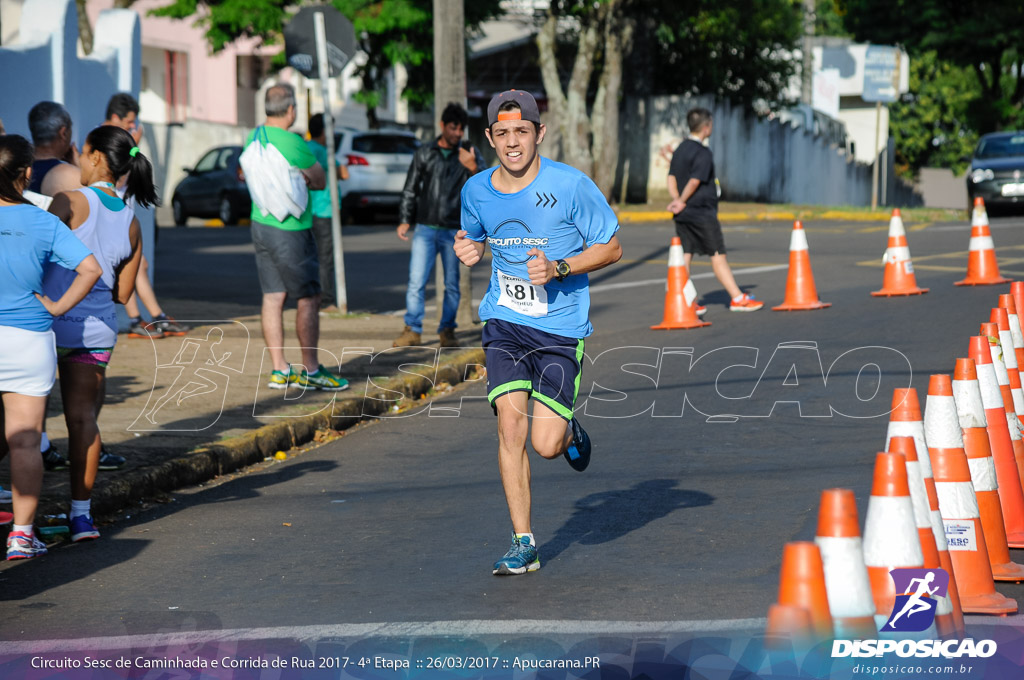 Circuito Sesc de Caminhada e Corrida de Rua - Etapa Apucarana