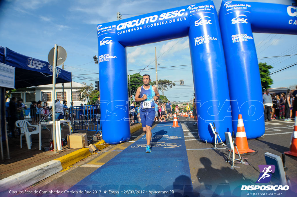 Circuito Sesc de Caminhada e Corrida de Rua - Etapa Apucarana