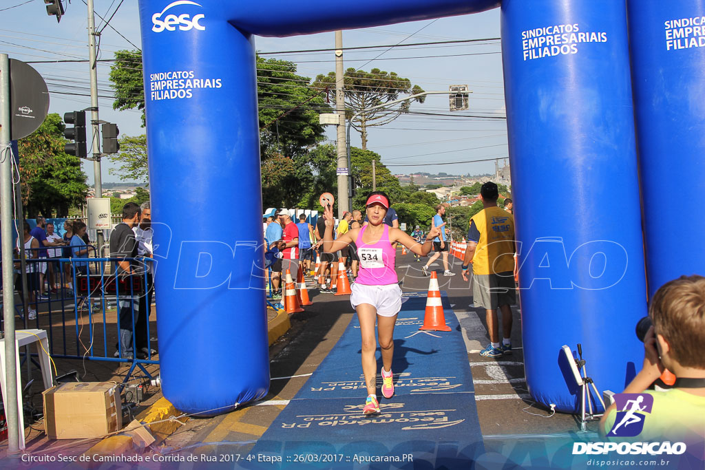 Circuito Sesc de Caminhada e Corrida de Rua - Etapa Apucarana