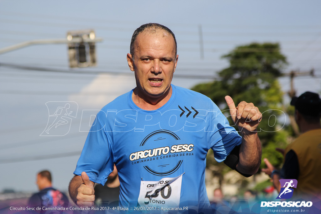 Circuito Sesc de Caminhada e Corrida de Rua - Etapa Apucarana