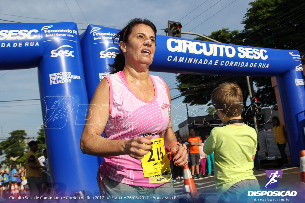 Circuito Sesc de Caminhada e Corrida de Rua - Etapa Apucarana