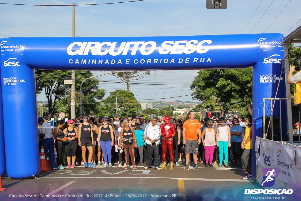 Circuito Sesc de Caminhada e Corrida de Rua - Etapa Apucarana