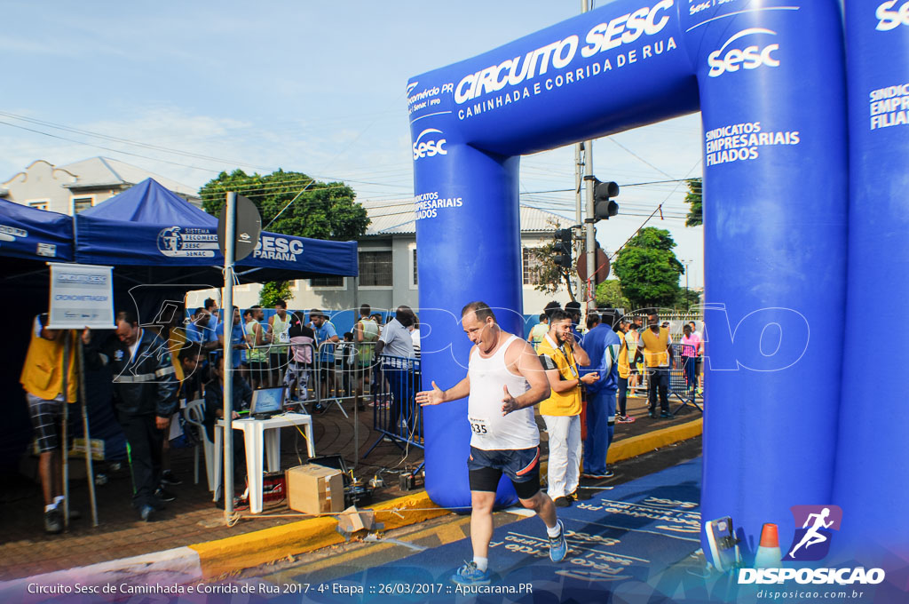 Circuito Sesc de Caminhada e Corrida de Rua - Etapa Apucarana