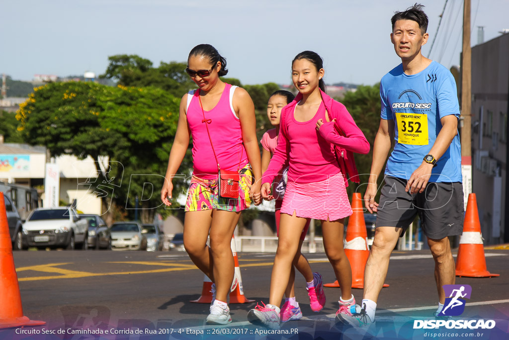 Circuito Sesc de Caminhada e Corrida de Rua - Etapa Apucarana