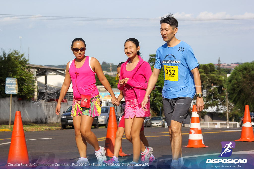 Circuito Sesc de Caminhada e Corrida de Rua - Etapa Apucarana