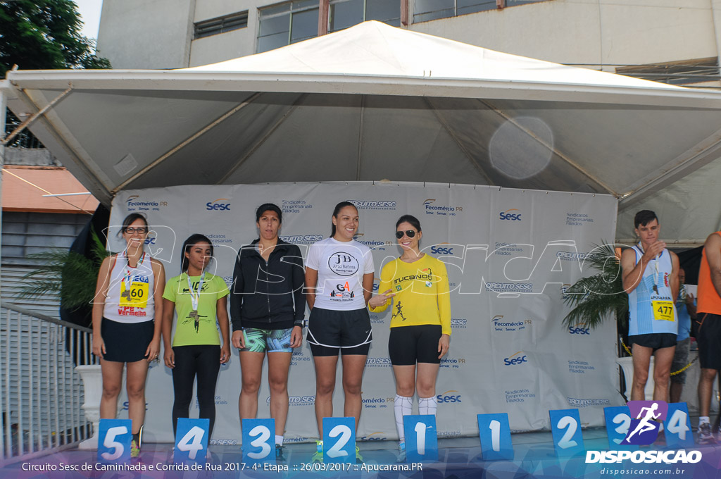 Circuito Sesc de Caminhada e Corrida de Rua - Etapa Apucarana