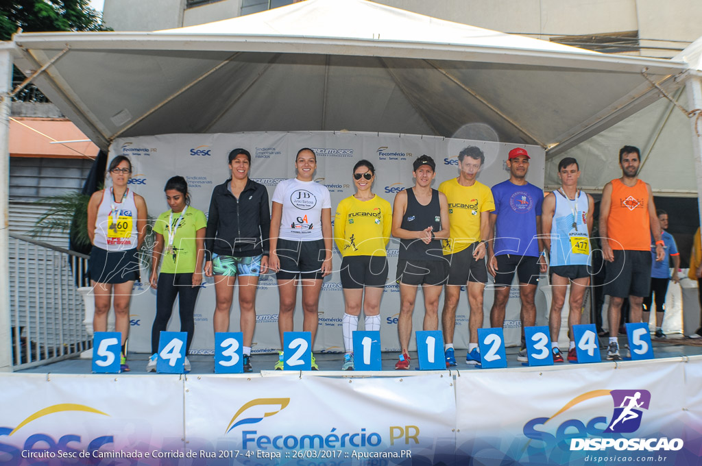 Circuito Sesc de Caminhada e Corrida de Rua - Etapa Apucarana