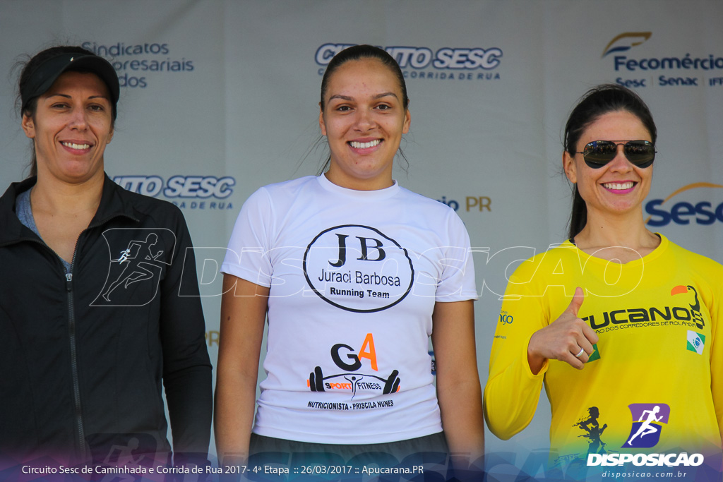 Circuito Sesc de Caminhada e Corrida de Rua - Etapa Apucarana