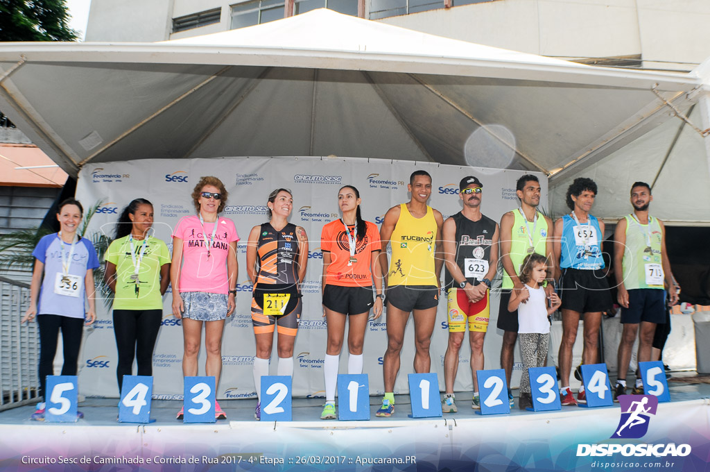 Circuito Sesc de Caminhada e Corrida de Rua - Etapa Apucarana