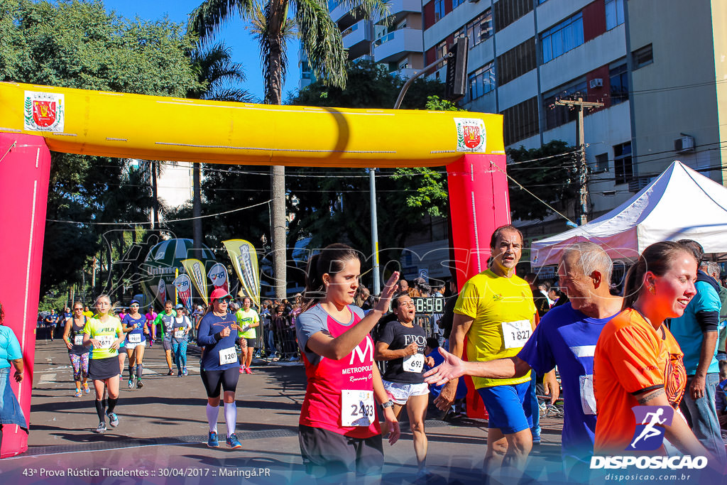 43ª Prova Rústica Tiradentes