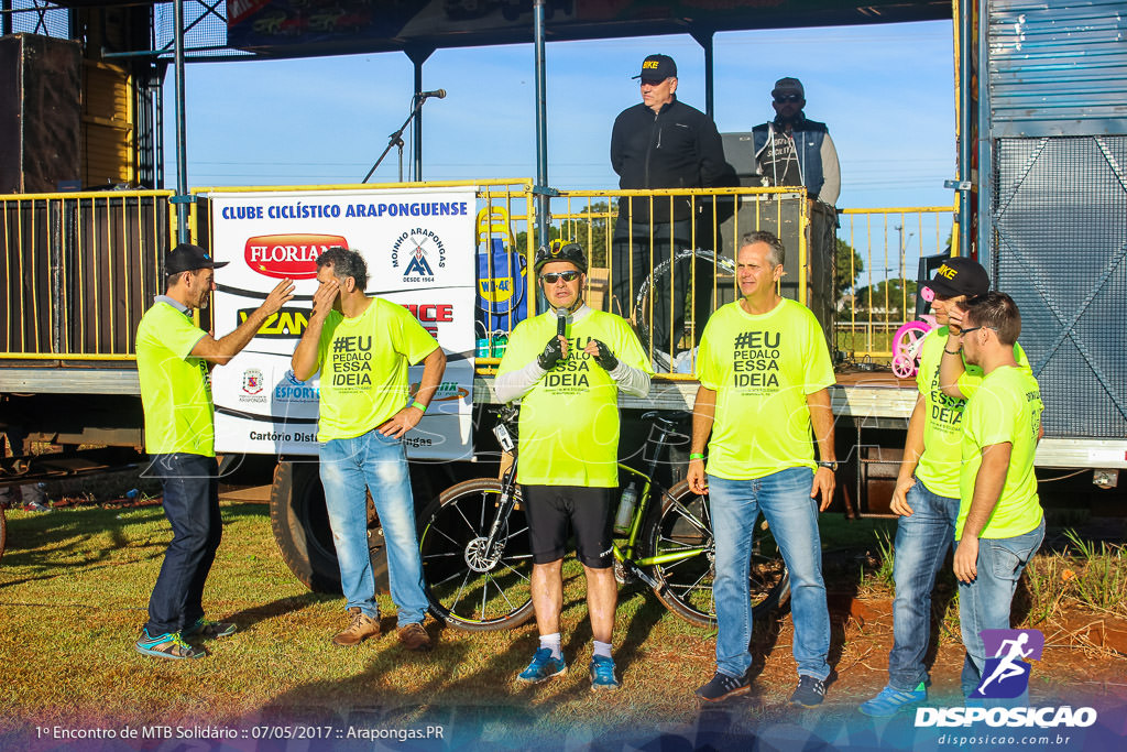 1º Encontro de Mountain Bike Solidário