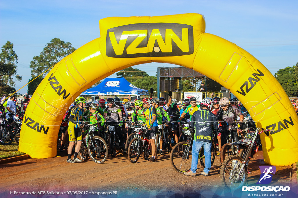 1º Encontro de Mountain Bike Solidário