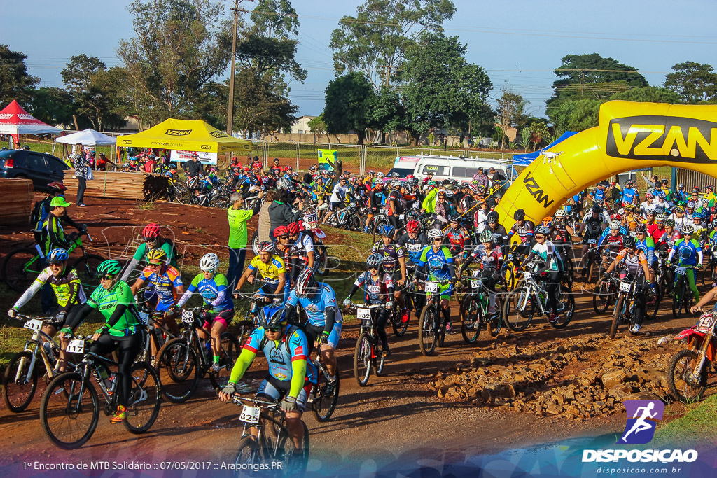 1º Encontro de Mountain Bike Solidário