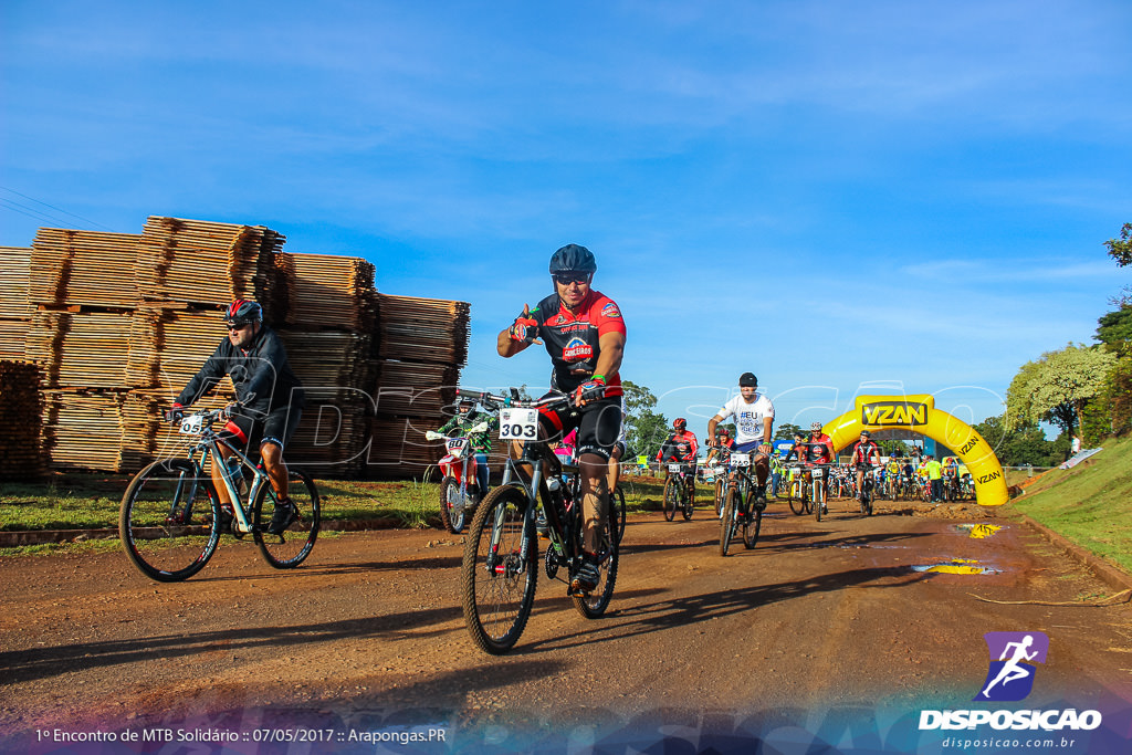 1º Encontro de Mountain Bike Solidário