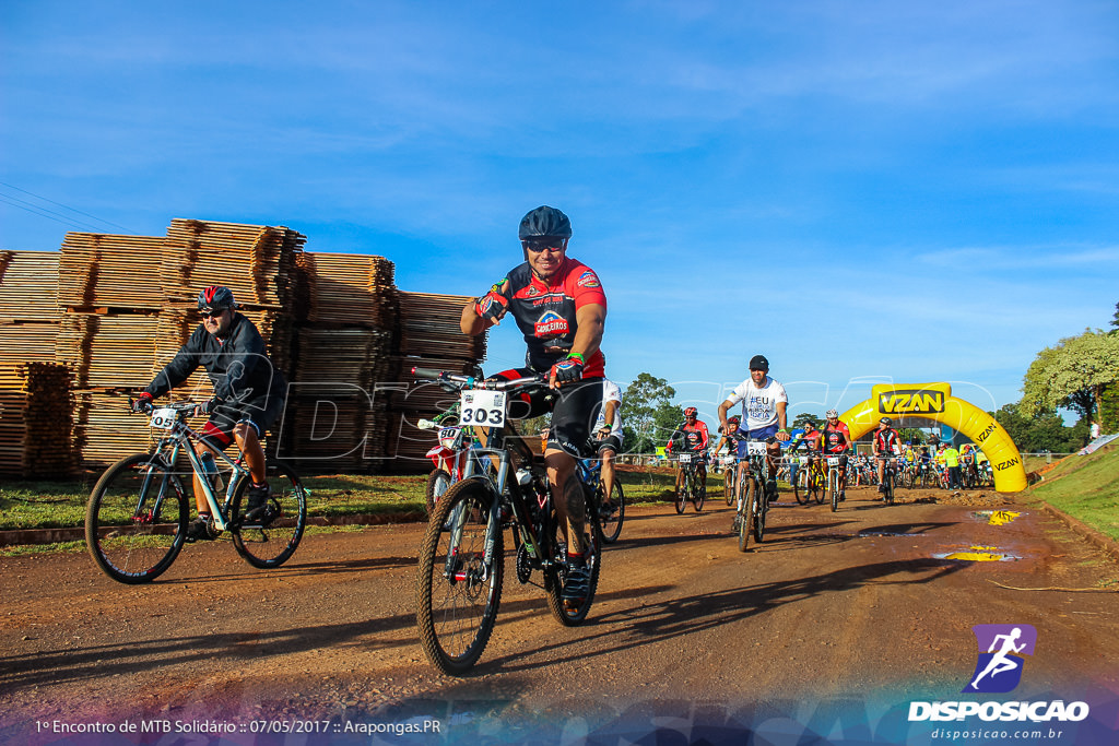 1º Encontro de Mountain Bike Solidário