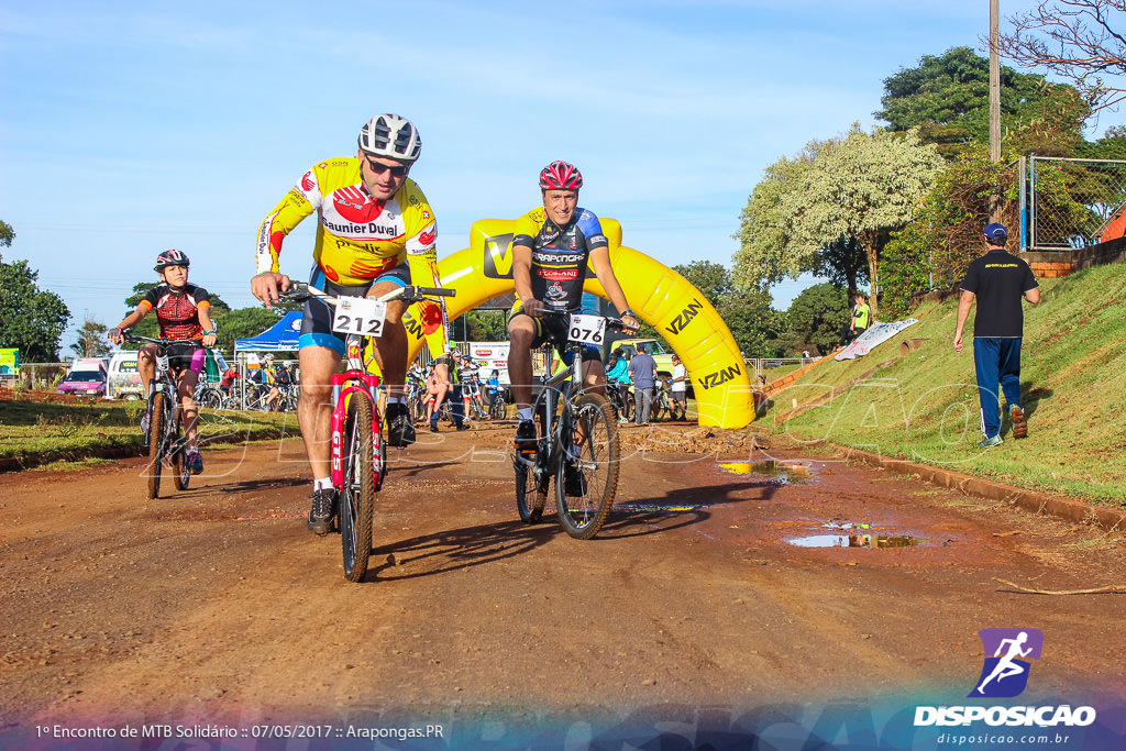 1º Encontro de Mountain Bike Solidário