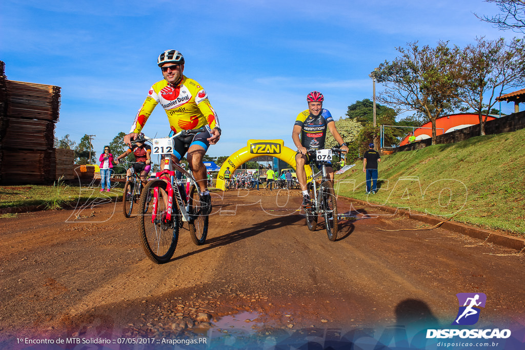 1º Encontro de Mountain Bike Solidário