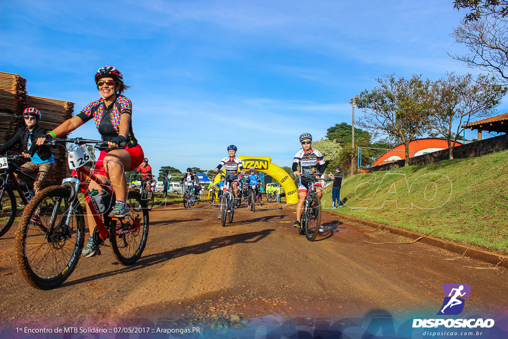 1º Encontro de Mountain Bike Solidário