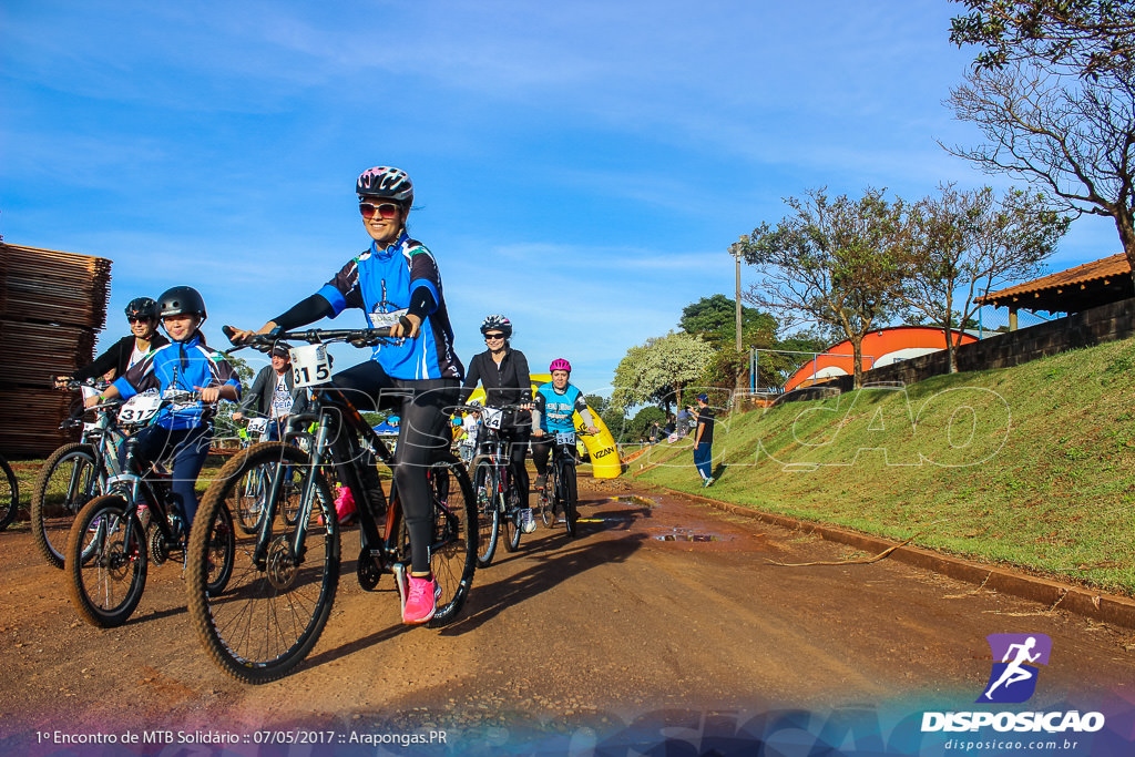 1º Encontro de Mountain Bike Solidário