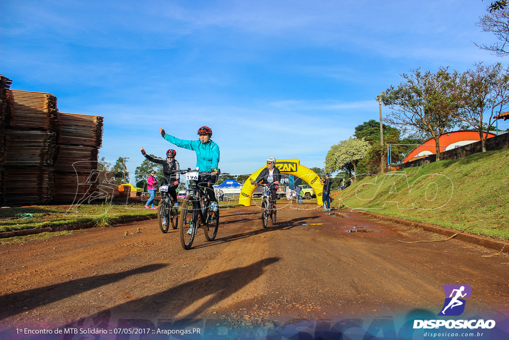 1º Encontro de Mountain Bike Solidário