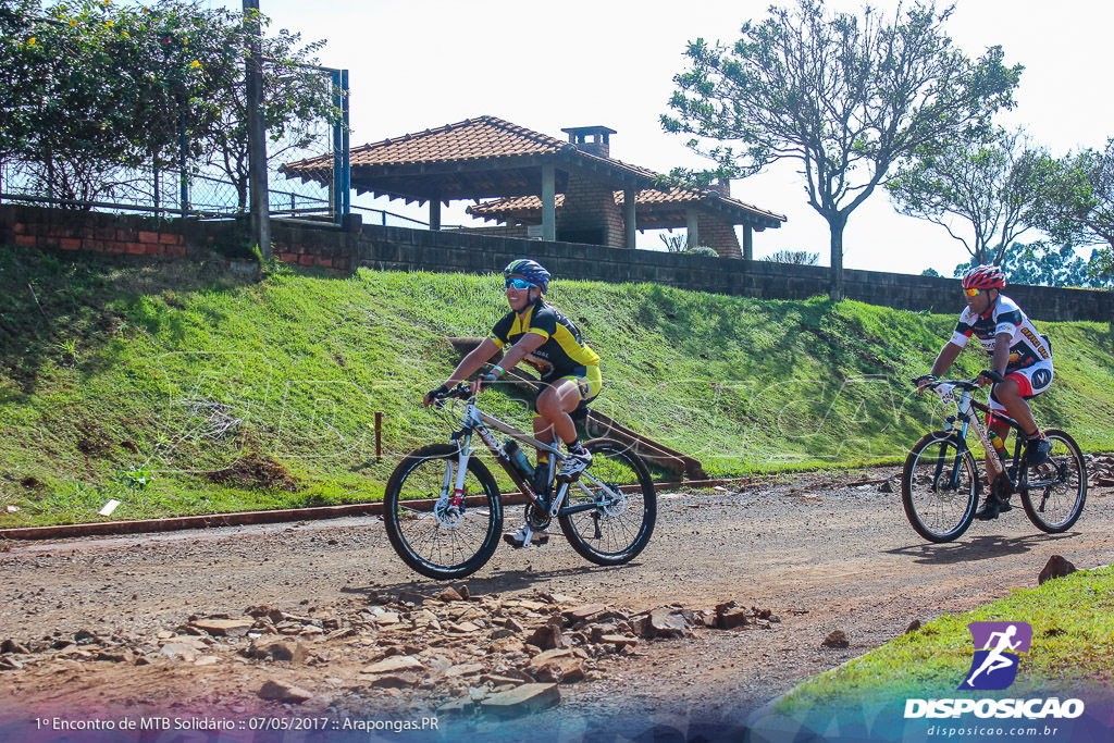 1º Encontro de Mountain Bike Solidário