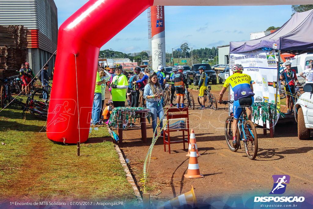 1º Encontro de Mountain Bike Solidário