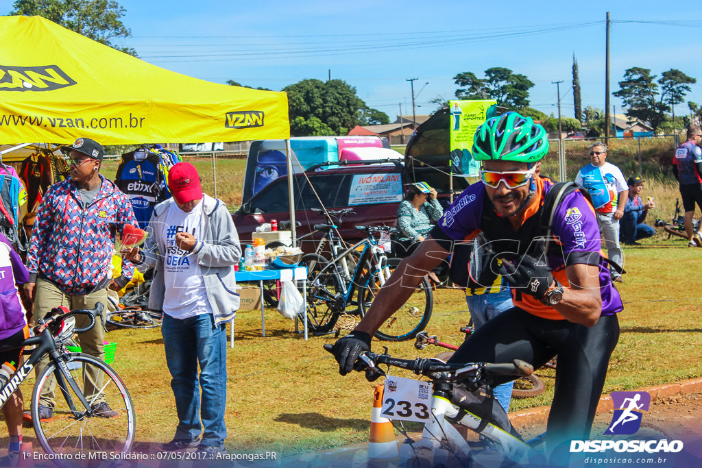 1º Encontro de Mountain Bike Solidário