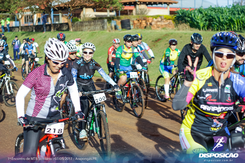 1º Encontro de Mountain Bike Solidário