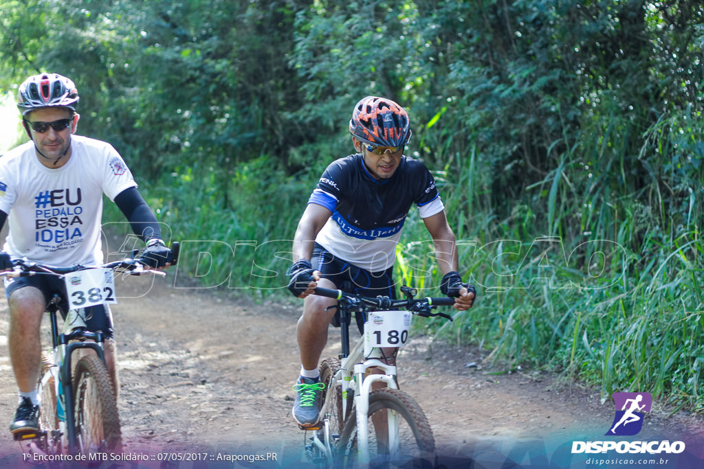 1º Encontro de Mountain Bike Solidário