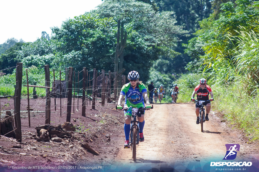 1º Encontro de Mountain Bike Solidário