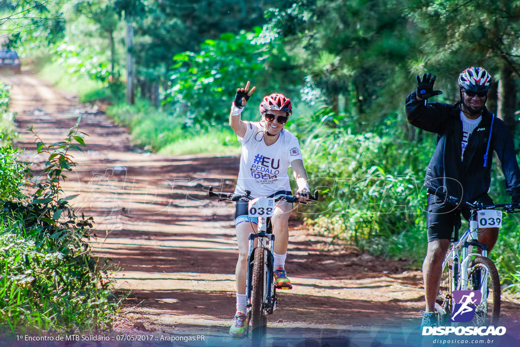 1º Encontro de Mountain Bike Solidário