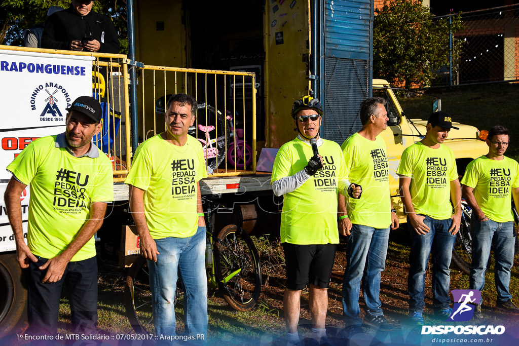 1º Encontro de Mountain Bike Solidário