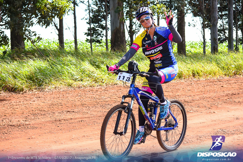 1º Encontro de Mountain Bike Solidário