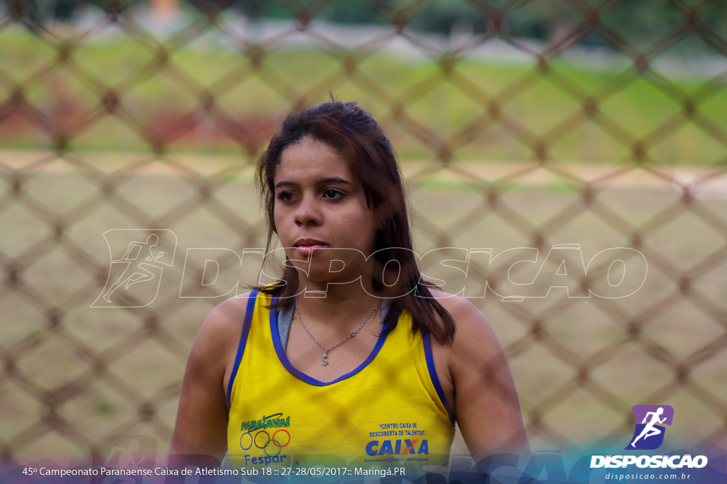 45º Campeonato Paranaense de Atletismo Sub-18