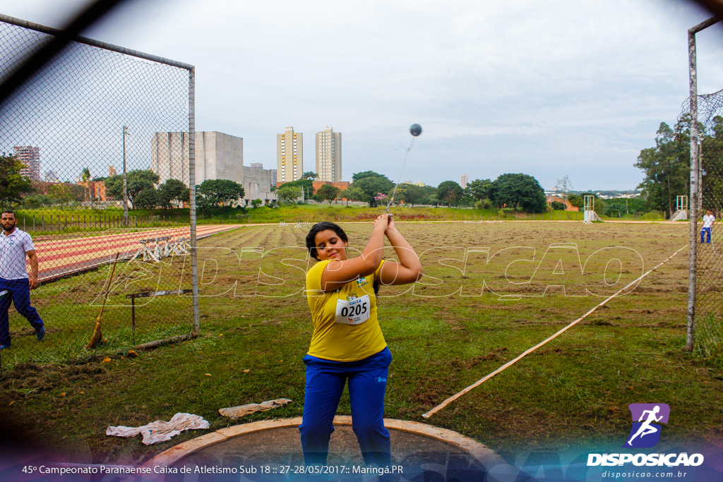 45º Campeonato Paranaense de Atletismo Sub-18