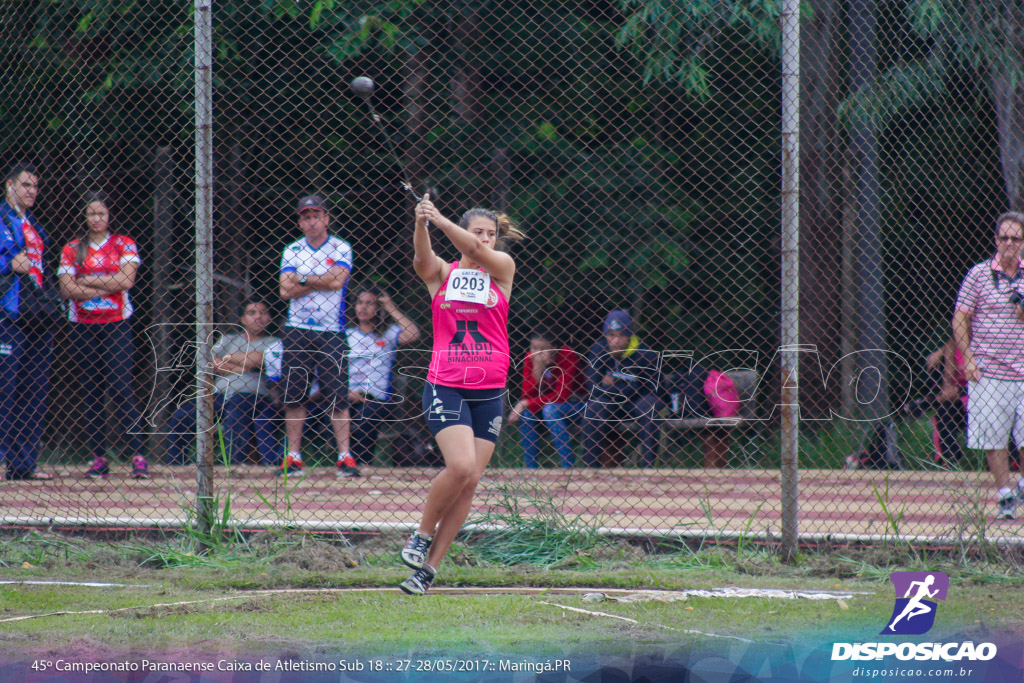 45º Campeonato Paranaense de Atletismo Sub-18