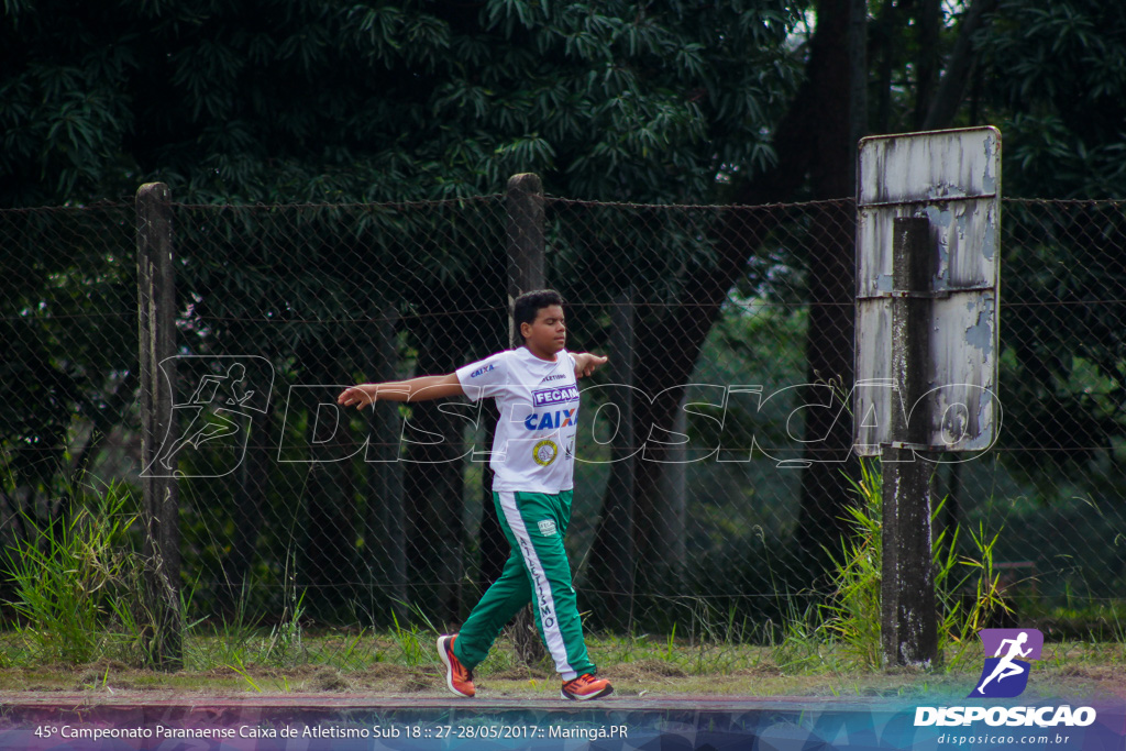 45º Campeonato Paranaense de Atletismo Sub-18