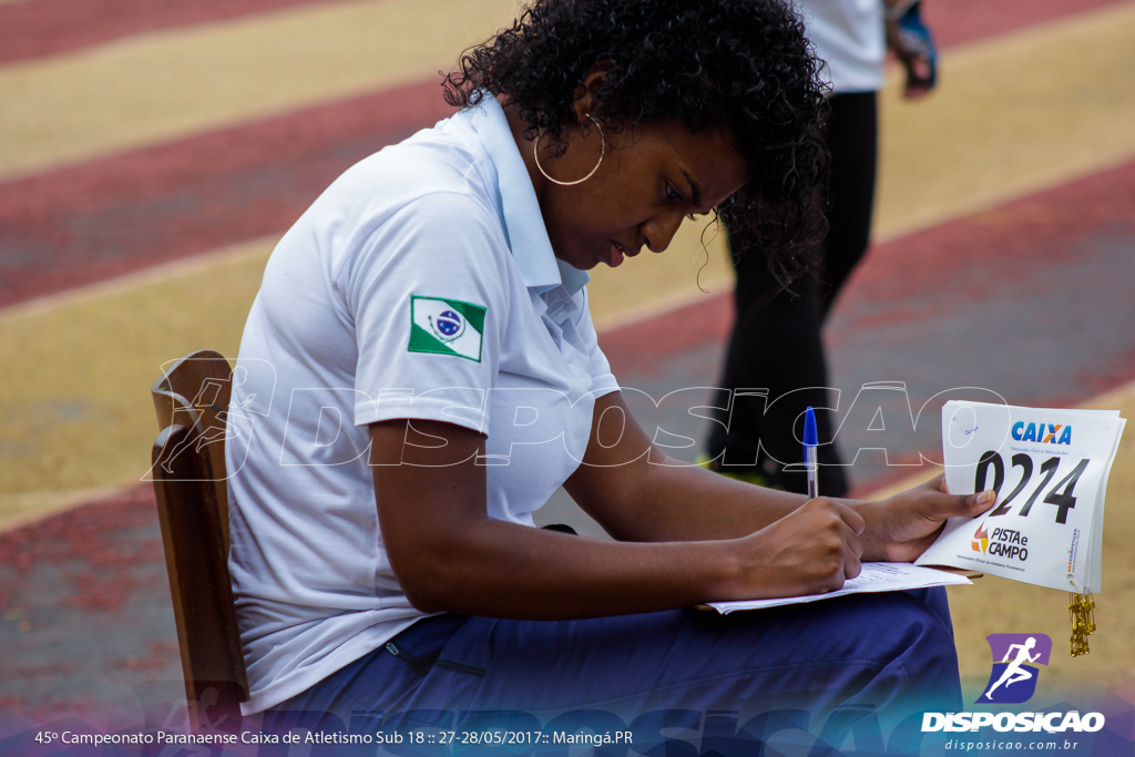 45º Campeonato Paranaense de Atletismo Sub-18