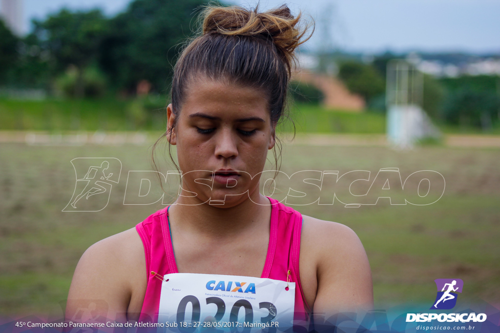 45º Campeonato Paranaense de Atletismo Sub-18