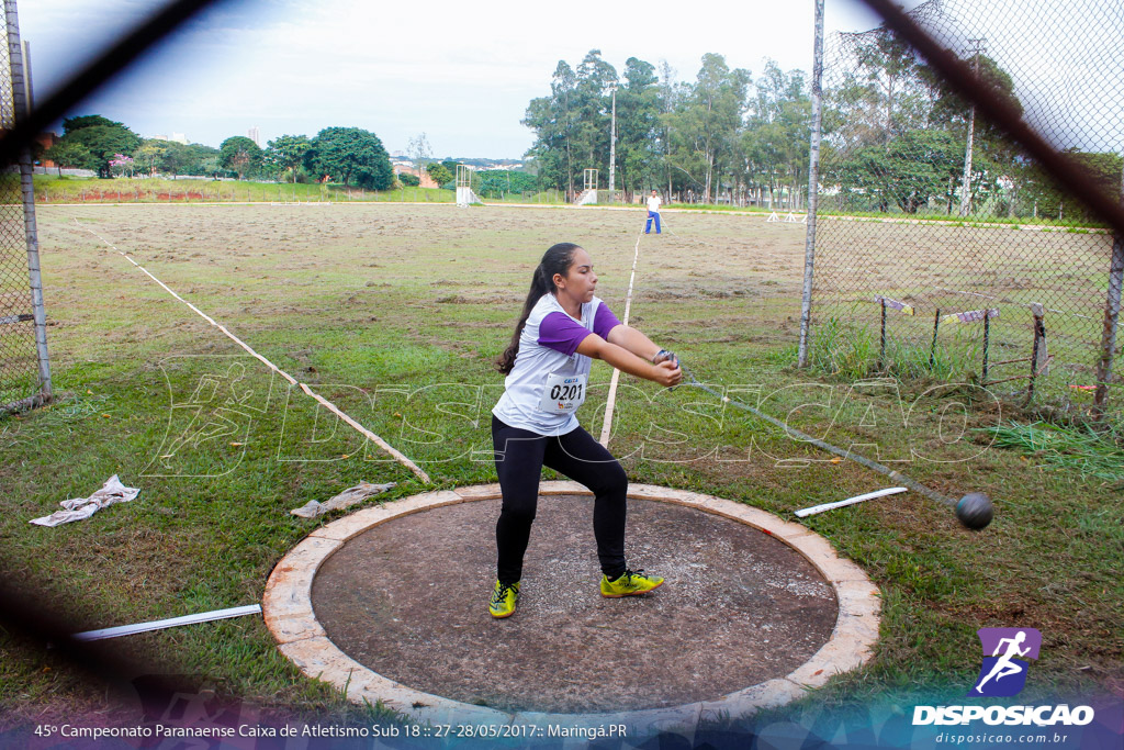 45º Campeonato Paranaense de Atletismo Sub-18