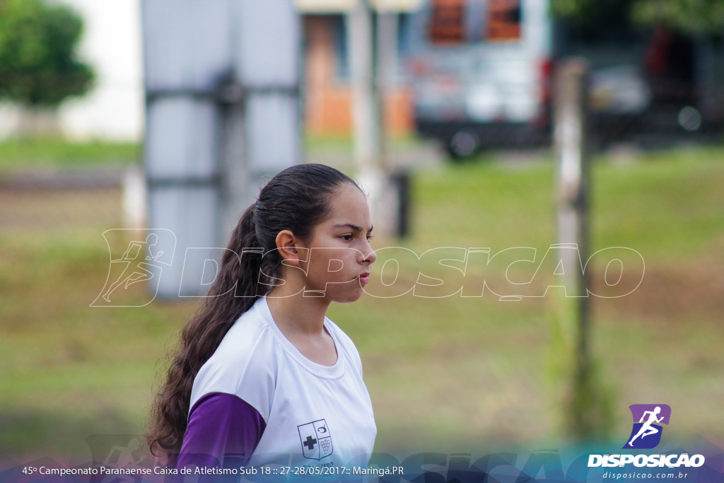 45º Campeonato Paranaense de Atletismo Sub-18