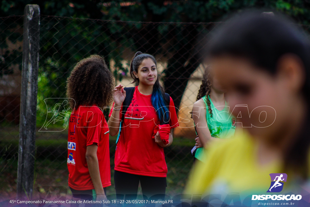 45º Campeonato Paranaense de Atletismo Sub-18