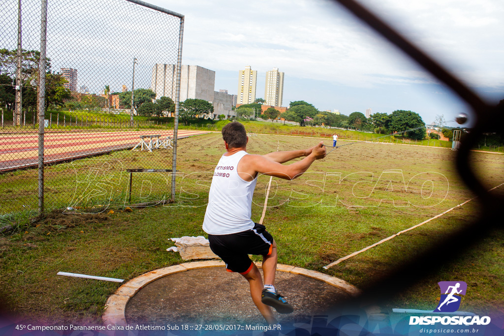 45º Campeonato Paranaense de Atletismo Sub-18