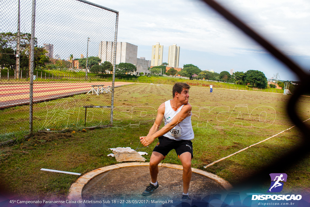 45º Campeonato Paranaense de Atletismo Sub-18