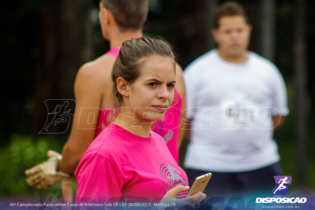 45º Campeonato Paranaense de Atletismo Sub-18