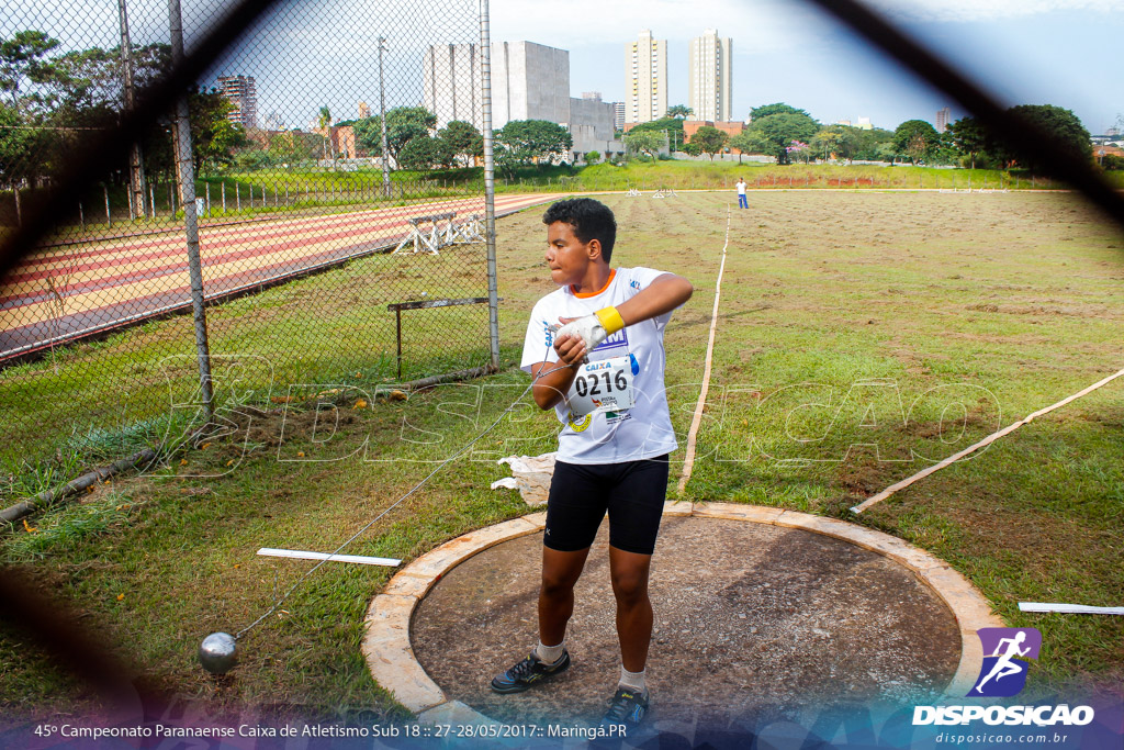 45º Campeonato Paranaense de Atletismo Sub-18